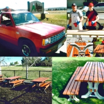Alpine Lumber Builder Oriented &amp; Residential Lumber Solutions Eagle Scout benches 2 215x215 - Alpine's Community Involvement
